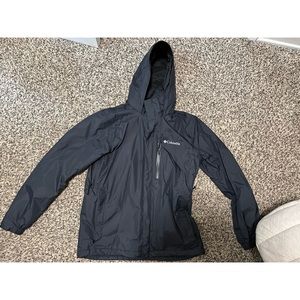 Mens Columbia rain jacket